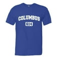 thumbnail image 1 of PleaseMeTees™ Mens Columbus 614 CBUS Area Code Distressed HQ Tee, 1 of 1