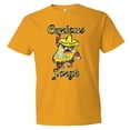 thumbnail image 1 of PleaseMeTees™ Mens Curious Jorge George Funny Mexican Sombrero HQ Tee, 1 of 1