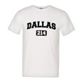 thumbnail image 1 of PleaseMeTees™ Mens Dallas 214 Area Code Distressed HQ Tee, 1 of 1