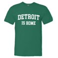 thumbnail image 1 of PleaseMeTees™ Mens Detroit Michigan Is Home Born In From Go Blue HQ Tee, 1 of 1