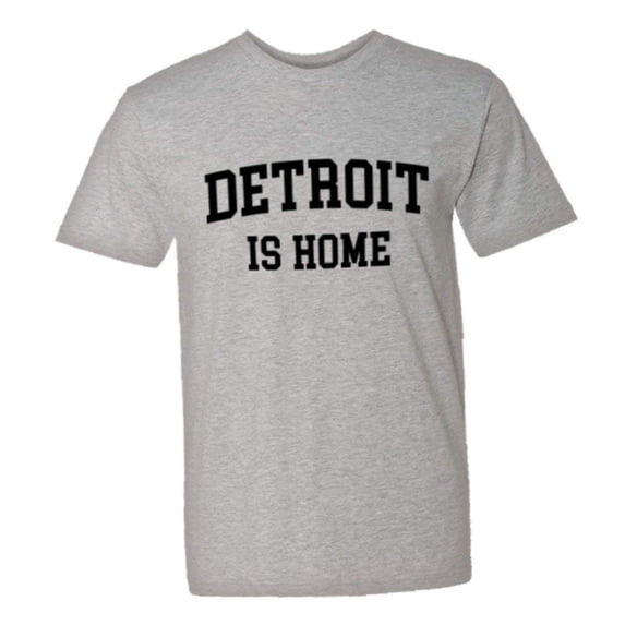 PleaseMeTees™ Mens Detroit Michigan Is Home Born In From Go Blue HQ Tee
