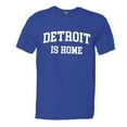thumbnail image 1 of PleaseMeTees™ Mens Detroit Michigan Is Home Born In From Go Blue HQ Tee, 1 of 1