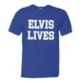 thumbnail image 1 of PleaseMeTees™ Mens Elvis Lives Presley Is Alive HQ Tee, 1 of 1