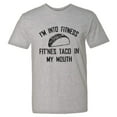 thumbnail image 1 of PleaseMeTees™ Mens Fitness Fit This Taco Into My Mouth Distressed HQ Tee, 1 of 1