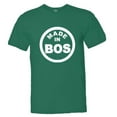 thumbnail image 1 of PleaseMeTees™ Mens From Born Made In Boston MA Strong Logo Label HQ Tee, 1 of 1