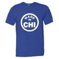 thumbnail image 1 of PleaseMeTees™ Mens From Born Made In Chicago IL Logo Label HQ Tee, 1 of 1