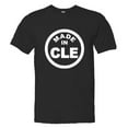 thumbnail image 1 of PleaseMeTees™ Mens From Born Made In Cleveland OH Logo Label HQ Tee, 1 of 1