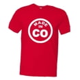 thumbnail image 1 of PleaseMeTees™ Mens From Born Made In Colorado CO Logo Label HQ Tee, 1 of 1