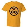 thumbnail image 1 of PleaseMeTees™ Mens From Born Made In Colorado CO Logo Label HQ Tee, 1 of 1