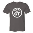 thumbnail image 1 of PleaseMeTees™ Mens From Born Made In Connecticut CT Logo Label HQ Tee, 1 of 1