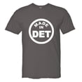 thumbnail image 1 of PleaseMeTees™ Mens From Born Made In Detroit MI Logo Label Tag HQ Tee, 1 of 1