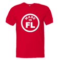 thumbnail image 1 of PleaseMeTees™ Mens From Born Made In Florida FL Logo Label Tag HQ Tee, 1 of 1