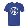 thumbnail image 1 of PleaseMeTees™ Mens From Born Made In France Europe EU Logo Label HQ Tee, 1 of 1