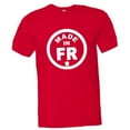 thumbnail image 1 of PleaseMeTees™ Mens From Born Made In France Europe EU Logo Label HQ Tee, 1 of 1