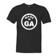 thumbnail image 1 of PleaseMeTees™ Mens From Born Made In Georgia GA Logo Label Tag HQ Tee, 1 of 1