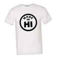 thumbnail image 1 of PleaseMeTees™ Mens From Born Made In Hawaii Hi Logo Label HQ Tee, 1 of 1