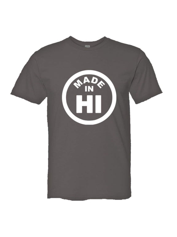 ™ Mens From Born Made In Hawaii Hi Logo Label HQ Tee