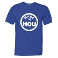 thumbnail image 1 of PleaseMeTees™ Mens From Born Made In Houston TX Logo Label HQ Tee, 1 of 1