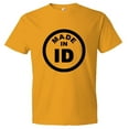 thumbnail image 1 of PleaseMeTees™ Mens From Born Made In Idaho Potato ID Logo Label HQ Tee, 1 of 1