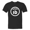 thumbnail image 1 of PleaseMeTees™ Mens From Born Made In Idaho Potato ID Logo Label HQ Tee, 1 of 1