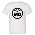 thumbnail image 1 of PleaseMeTees™ Mens From Born Made In Maryland MD Logo Label HQ Tee, 1 of 1
