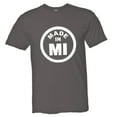 thumbnail image 1 of PleaseMeTees™ Mens From Born Made In Michigan MI Logo Label HQ Tee, 1 of 1