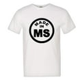 thumbnail image 1 of PleaseMeTees™ Mens From Born Made In Mississippi MS Logo Label HQ Tee, 1 of 1