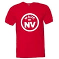 thumbnail image 1 of PleaseMeTees™ Mens From Born Made In Nevada NV Logo Label Tag HQ Tee, 1 of 1