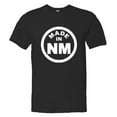 thumbnail image 1 of PleaseMeTees™ Mens From Born Made In New Mexico NM Logo Label HQ Tee, 1 of 1