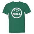 thumbnail image 1 of PleaseMeTees™ Mens From Born Made In New Orleans NOLA Logo Label HQ Tee, 1 of 1