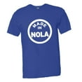 thumbnail image 1 of PleaseMeTees™ Mens From Born Made In New Orleans NOLA Logo Label HQ Tee, 1 of 1