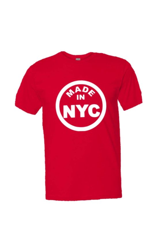 ™ Mens From Born Made In New York City NY Logo Label HQ Tee