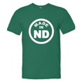 thumbnail image 1 of PleaseMeTees™ Mens From Born Made In North Dakota ND Logo Label HQ Tee, 1 of 1