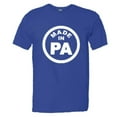 thumbnail image 1 of PleaseMeTees™ Mens From Born Made In Pennsylvania PA Logo Label HQ Tee, 1 of 1