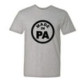 thumbnail image 1 of PleaseMeTees™ Mens From Born Made In Pennsylvania PA Logo Label HQ Tee, 1 of 1