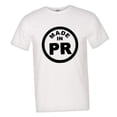 thumbnail image 1 of PleaseMeTees™ Mens From Born Made In Puerto Rico PR Logo Label HQ Tee, 1 of 1