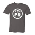 thumbnail image 1 of PleaseMeTees™ Mens From Born Made In Puerto Rico PR Logo Label HQ Tee, 1 of 1