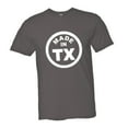 thumbnail image 1 of PleaseMeTees™ Mens From Born Made In Texas Longhorn TX Logo Label HQ Tee, 1 of 1