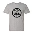 thumbnail image 1 of PleaseMeTees™ Mens From Born Made In USA United States Logo Label HQ Tee, 1 of 1