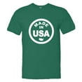 thumbnail image 1 of PleaseMeTees™ Mens From Born Made In USA United States Logo Label Tee, 1 of 1