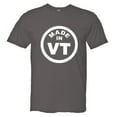 thumbnail image 1 of PleaseMeTees™ Mens From Born Made In Vermont VT Logo Label HQ Tee, 1 of 1