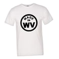 thumbnail image 1 of PleaseMeTees™ Mens From Born Made In West Virginia WV Logo Label HQ Tee, 1 of 1