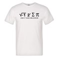 thumbnail image 1 of PleaseMeTees™ Mens I Ate Sum PI It Was Delicious Math Equation HQ Tee, 1 of 1