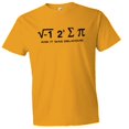 thumbnail image 1 of PleaseMeTees™ Mens I Ate Sum PI It Was Delicious Math Equation HQ Tee, 1 of 1