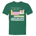 thumbnail image 1 of PleaseMeTees™ Mens I Wear This Thirt Periodically Science Chart HQ Tee, 1 of 1