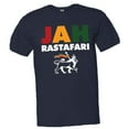 thumbnail image 1 of PleaseMeTees™ Mens Jah Mon Jamaica Rastafari Lion Ya HQ Tee, 1 of 1