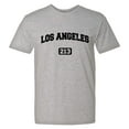 thumbnail image 1 of PleaseMeTees™ Mens Los Angeles 213 L.A. Area Code Distressed HQ Tee, 1 of 1