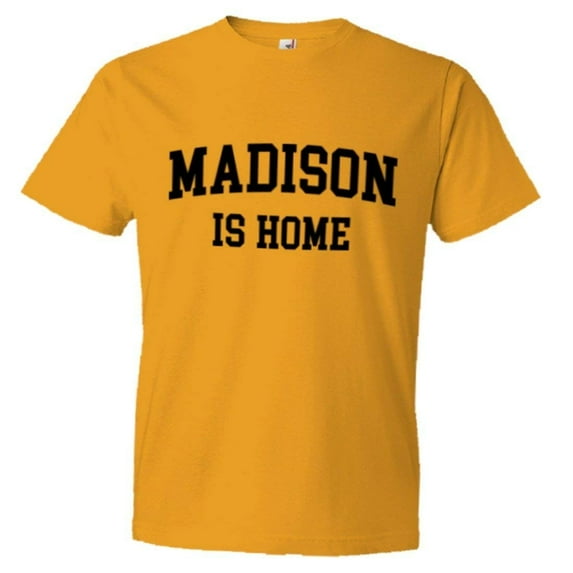 PleaseMeTees™ Mens Madison Wisconsin Is Home Born In From Badgers HQ Tee