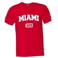 thumbnail image 1 of PleaseMeTees™ Mens Miami Florida 305 Area Code Distressed HQ Tee, 1 of 6