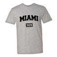 thumbnail image 1 of PleaseMeTees™ Mens Miami Florida 305 Area Code Distressed HQ Tee, 1 of 6